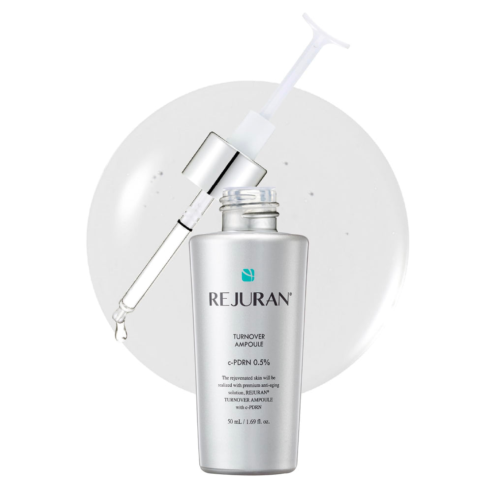 REJURAN Turnover Ampoule : bouteille PDRN pour hydrater et revitaliser la peau.