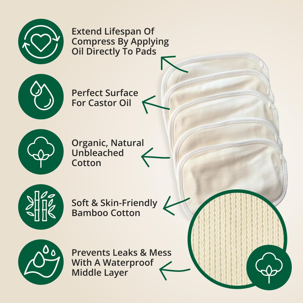 Bouillotte thermique apaisante RejuveNaturals, micro-ondable et réutilisable.