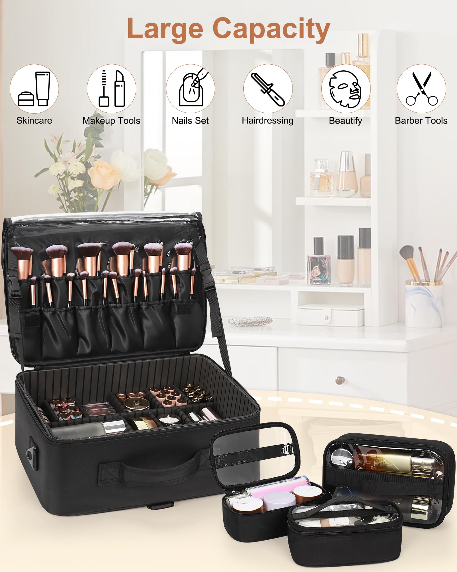 Relavel attache-valise pour transporter sur une valise roulante