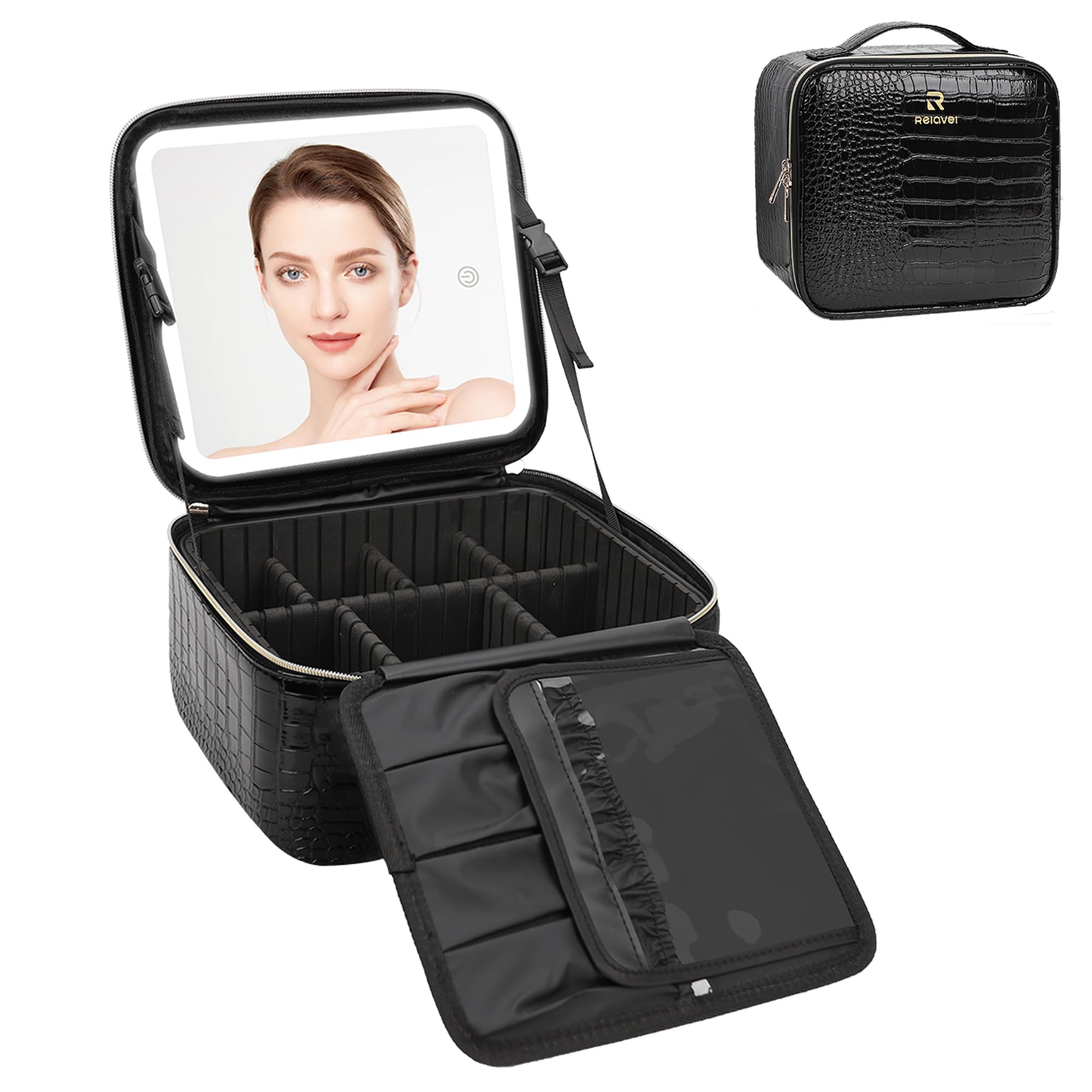 Relavel Cadeau beauté pratique, idéal pour fêtes et voyages