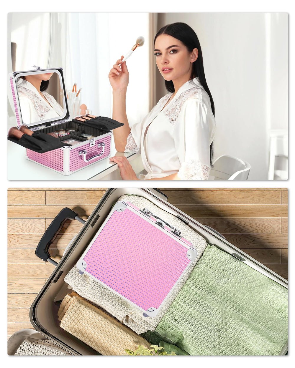 Relavel coffret beauté polyvalent, cadeau idéal pour femmes et filles.