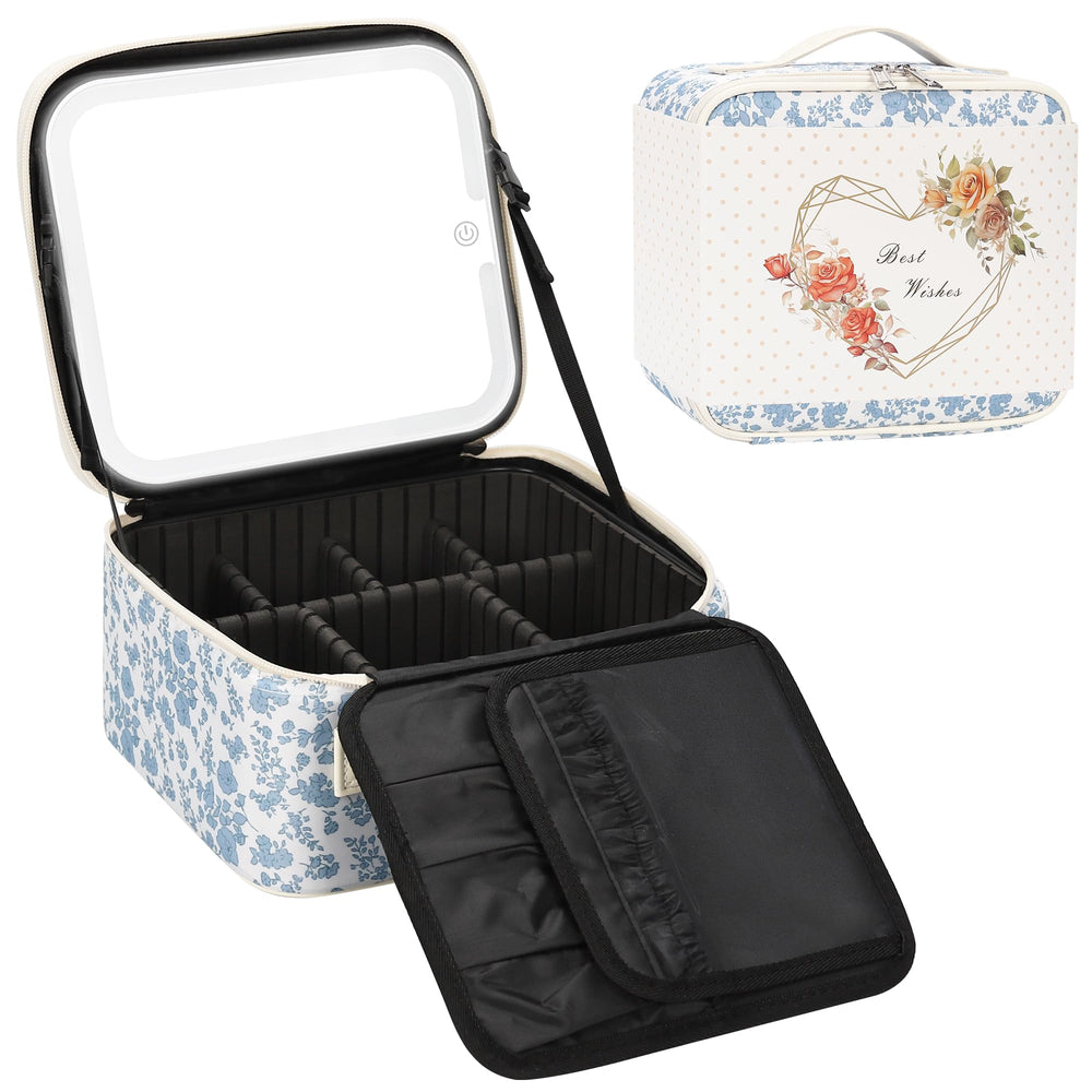 Relavel organisateur maquillage professionnel et portable pour atelier