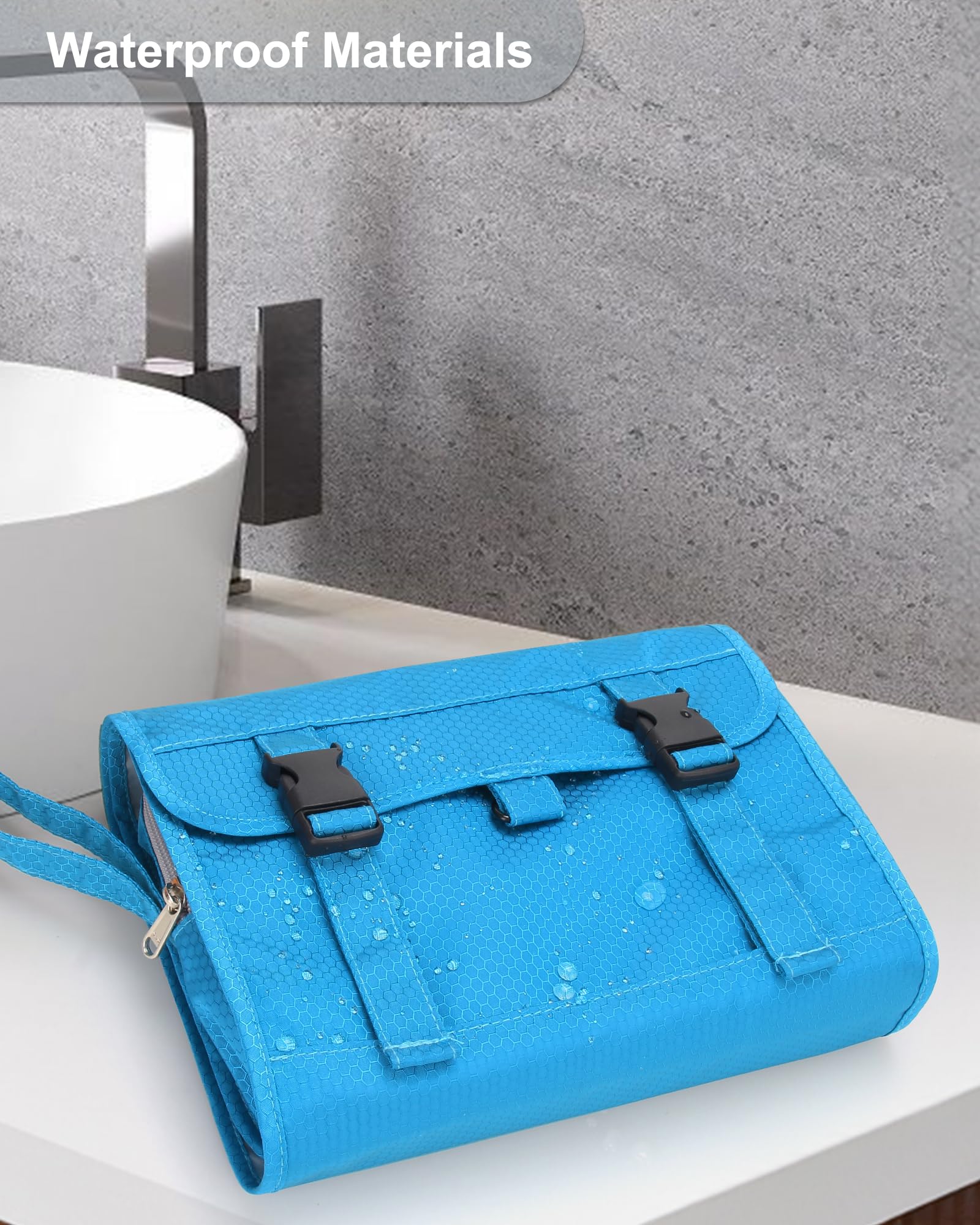 Relavel sac toilette multi-compartiments organise les produits.