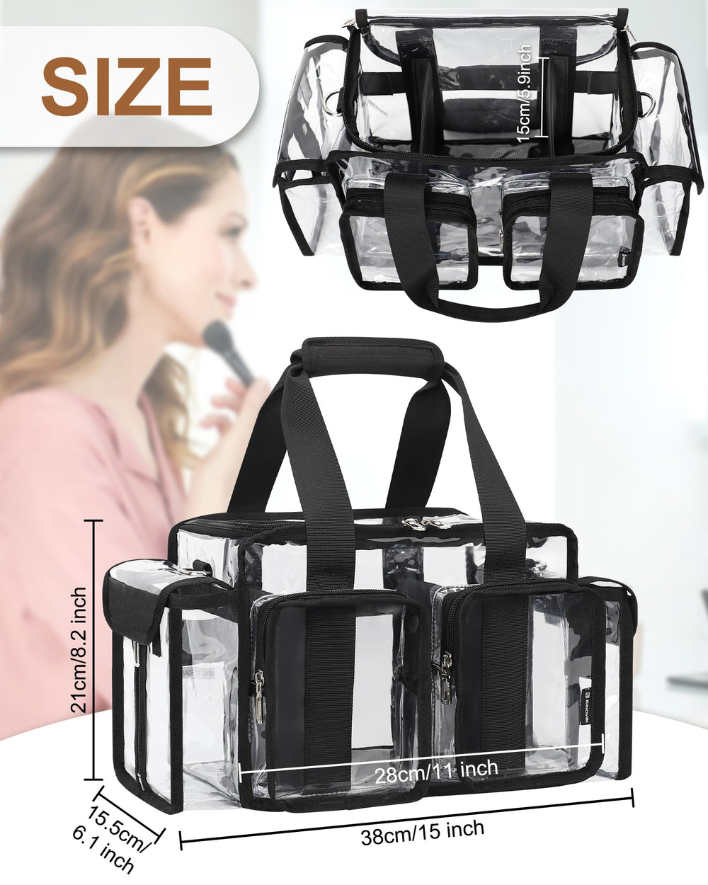 Relavel Trousse Maquillage Base Renforcée pour stabilité et durabilité.
