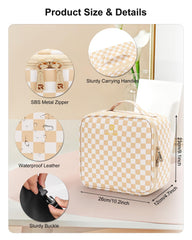 Relavel trousse maquillage dans un sac de voyage, rangement pratique