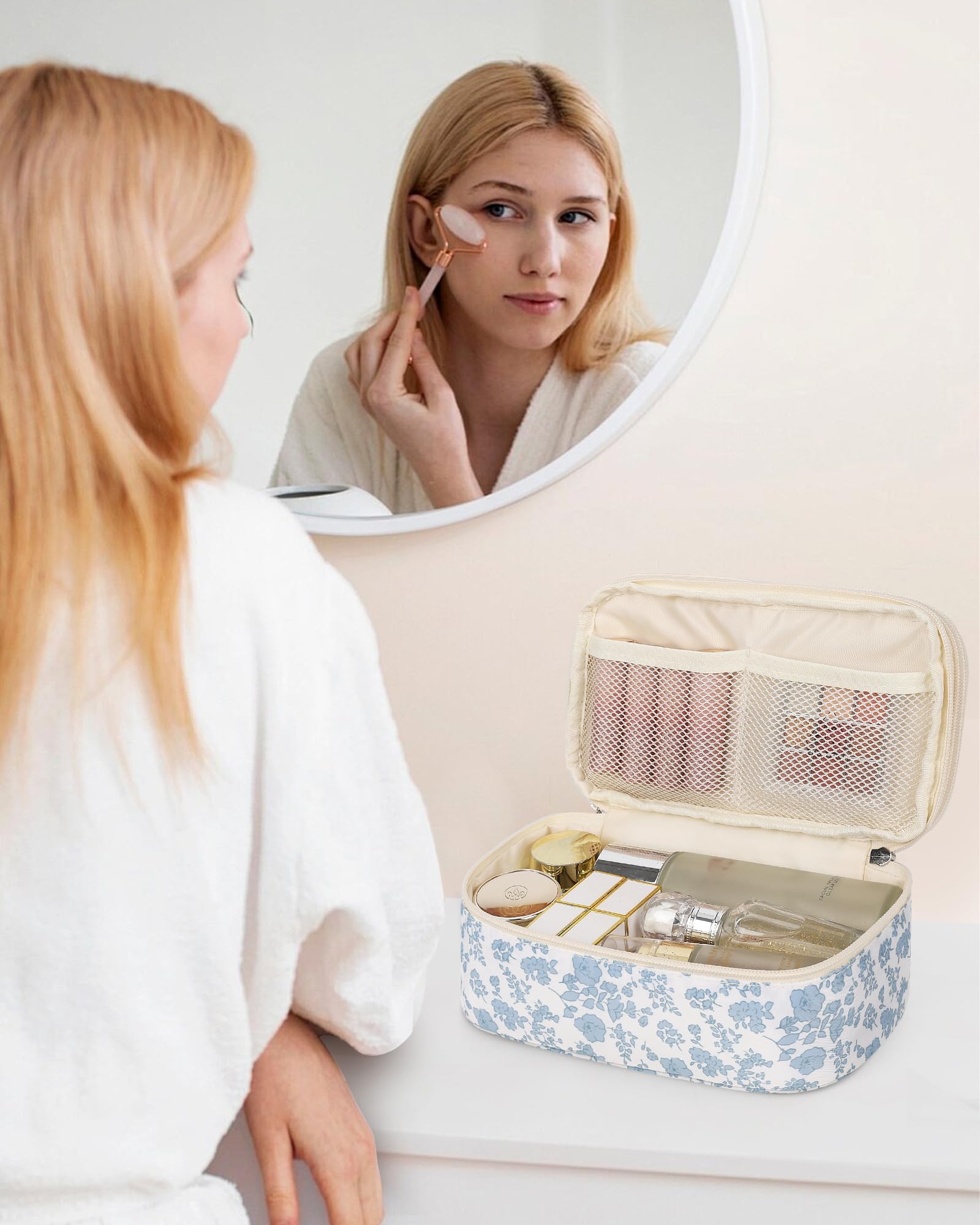 Relavel trousse maquillage idee cadeau, pratique et charmante pour elle
