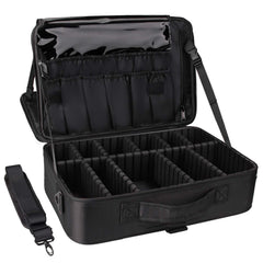 Relavel trousse maquillage voyage compacte, rangement efficace pour essentiels en déplacement.