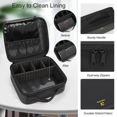 Relavel emplacements pour pinceaux, rangement soigné et sûr pour vos outils de maquillage.