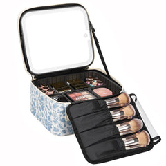 Relavel trousse maquillage de voyage avec miroir LED pour un éclairage fiable