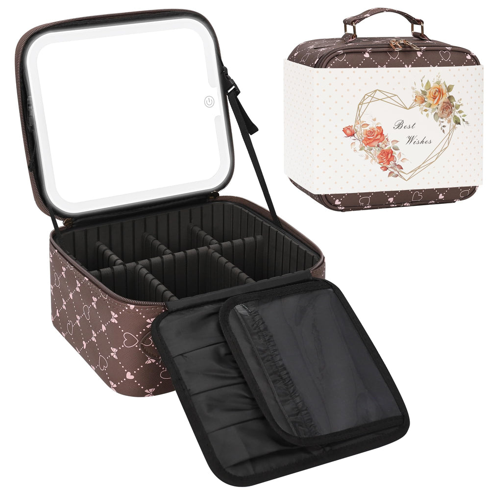 Relavel Trousse Maquillage Voyage, cadeau idéal pour amateurs de beauté et organisation.