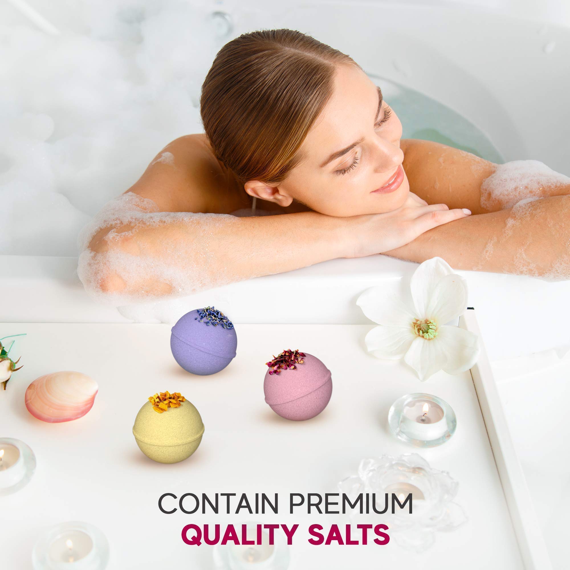 Relaxcation bombe de bain cèdre forêt enveloppe le corps d'une chaleur apaisante.