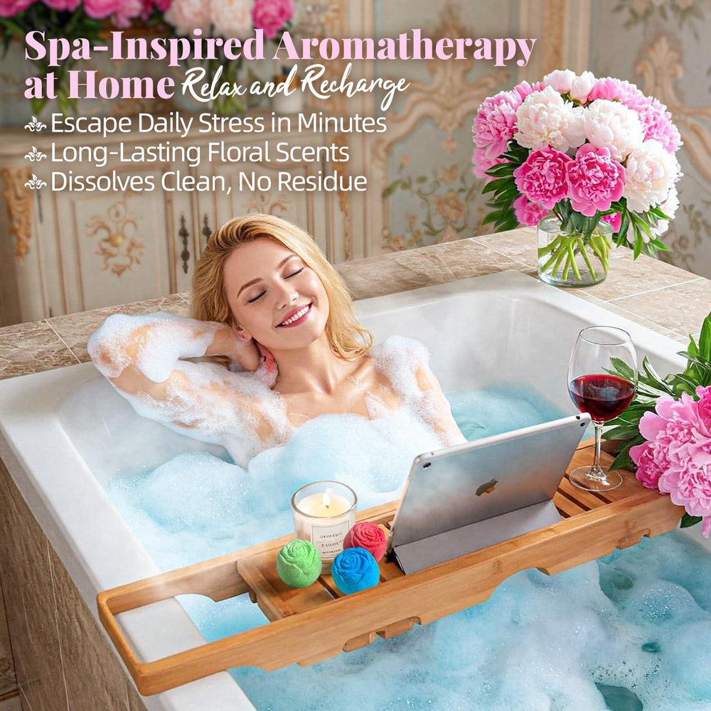 RelaxRose bombes de bain camomille: ambiance calme pour la soirée