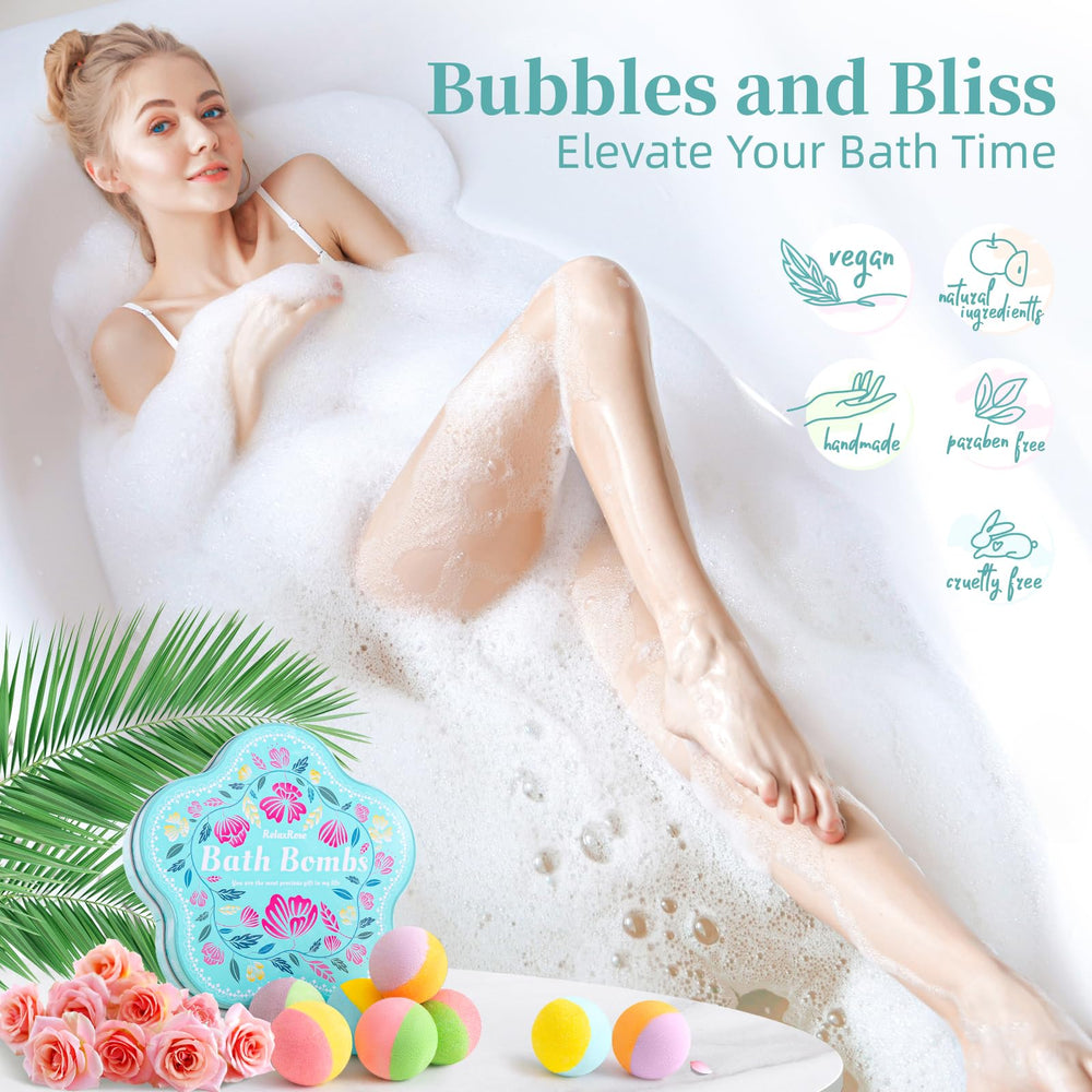 RelaxRose bombes-bain rose: parfum délicat et relaxation