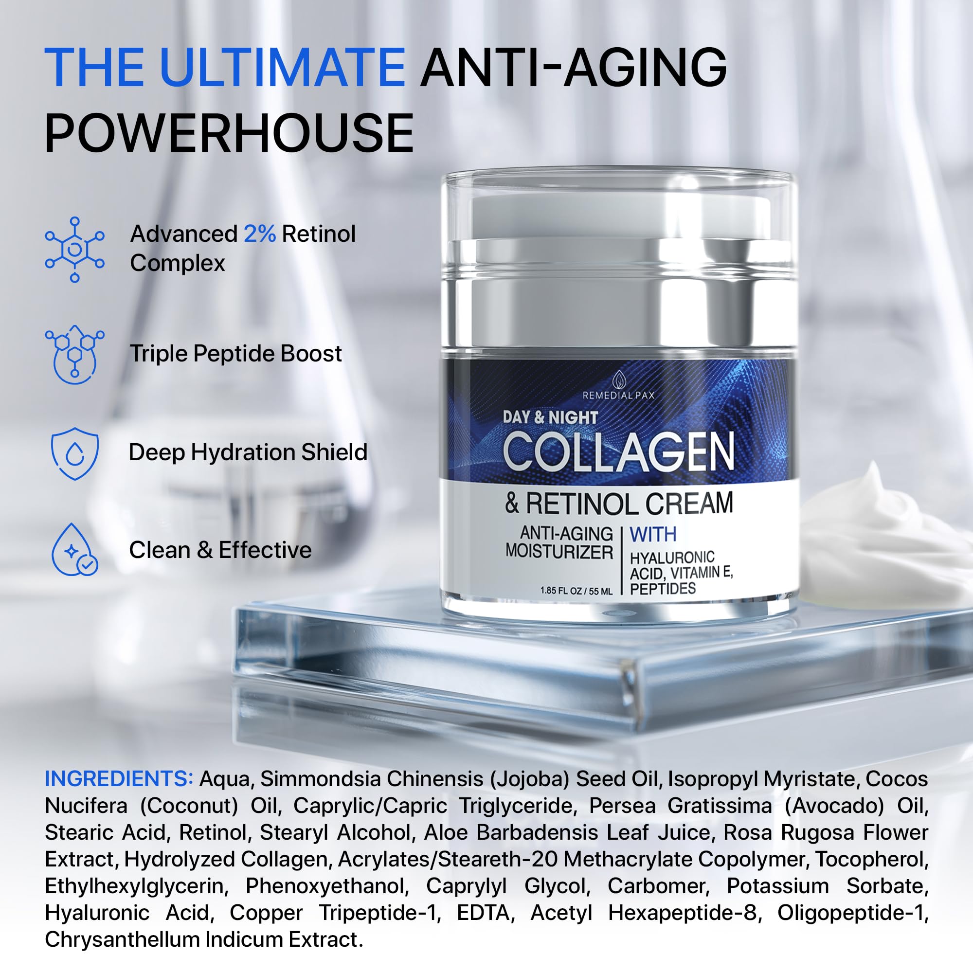 Remedial Purity Aesthetics Experience facial application glide emphasizes fast absorption and comfortable finish.