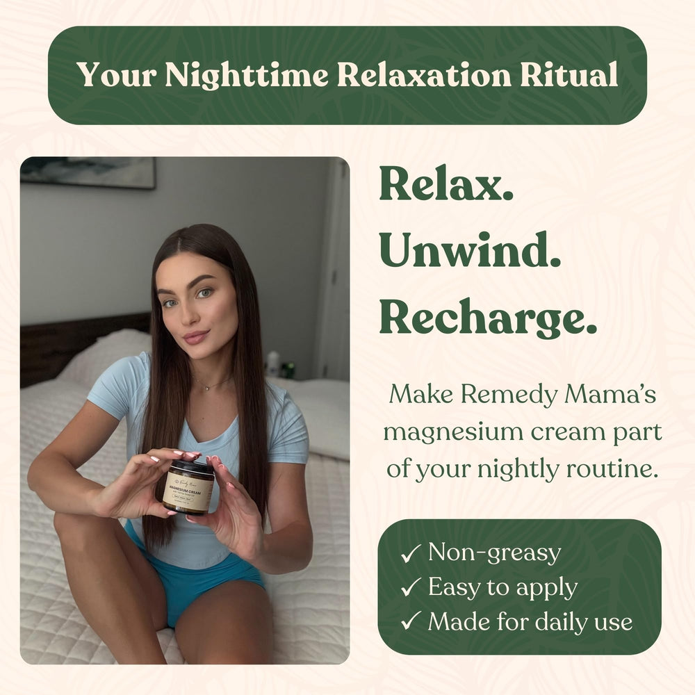Remedy Mama crème jojoba — soin peau et hydratation douceur.