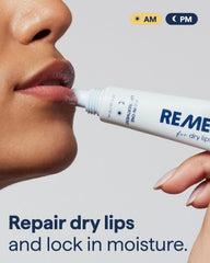 Remedy Science baume-a-levres-texture-non-collante offre un fini doux et confortable.