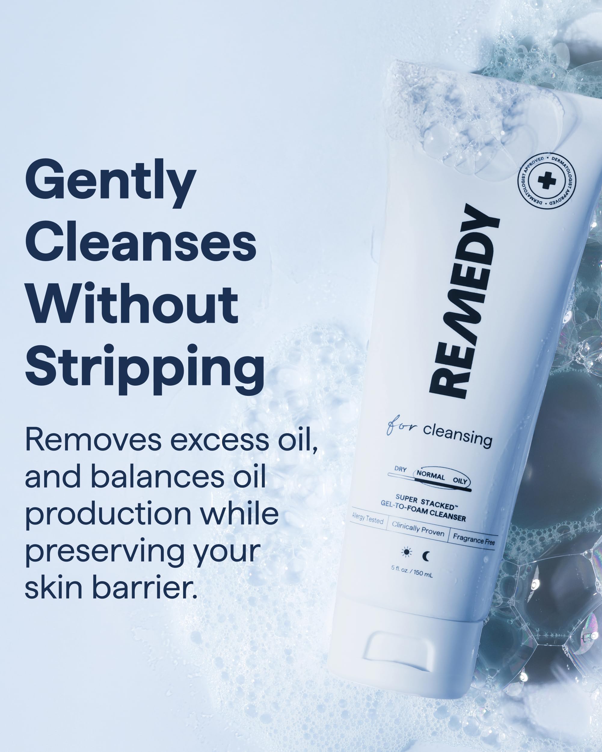 Remedy Science: nettoyant niacinamide apporte éclat et contrôle de la brillance