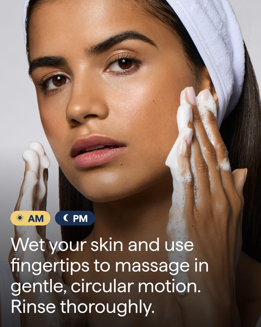 Graphic highlights ceramide NP glycerin and panthenol as key ingredients