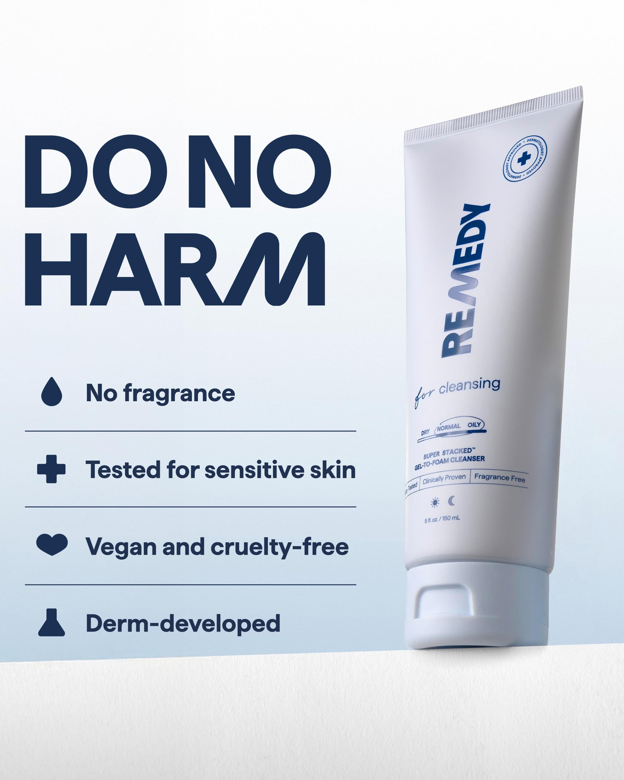Remedy Science: formule sans parfum adaptée aux peaux sensibles