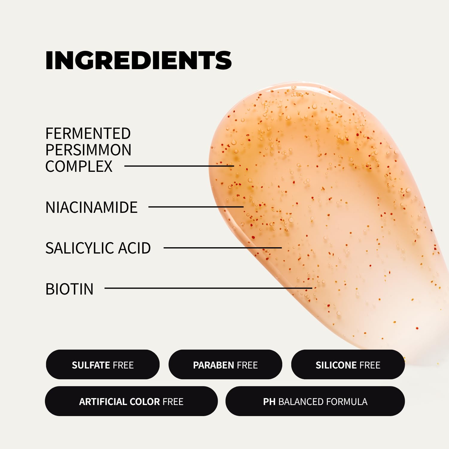 Rememberin Persimmon Shampoo – extrait kaki déodorant et efficace