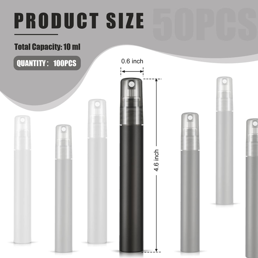 Remerry flacons-pompe mini mat 10 ml pulvérisation fine