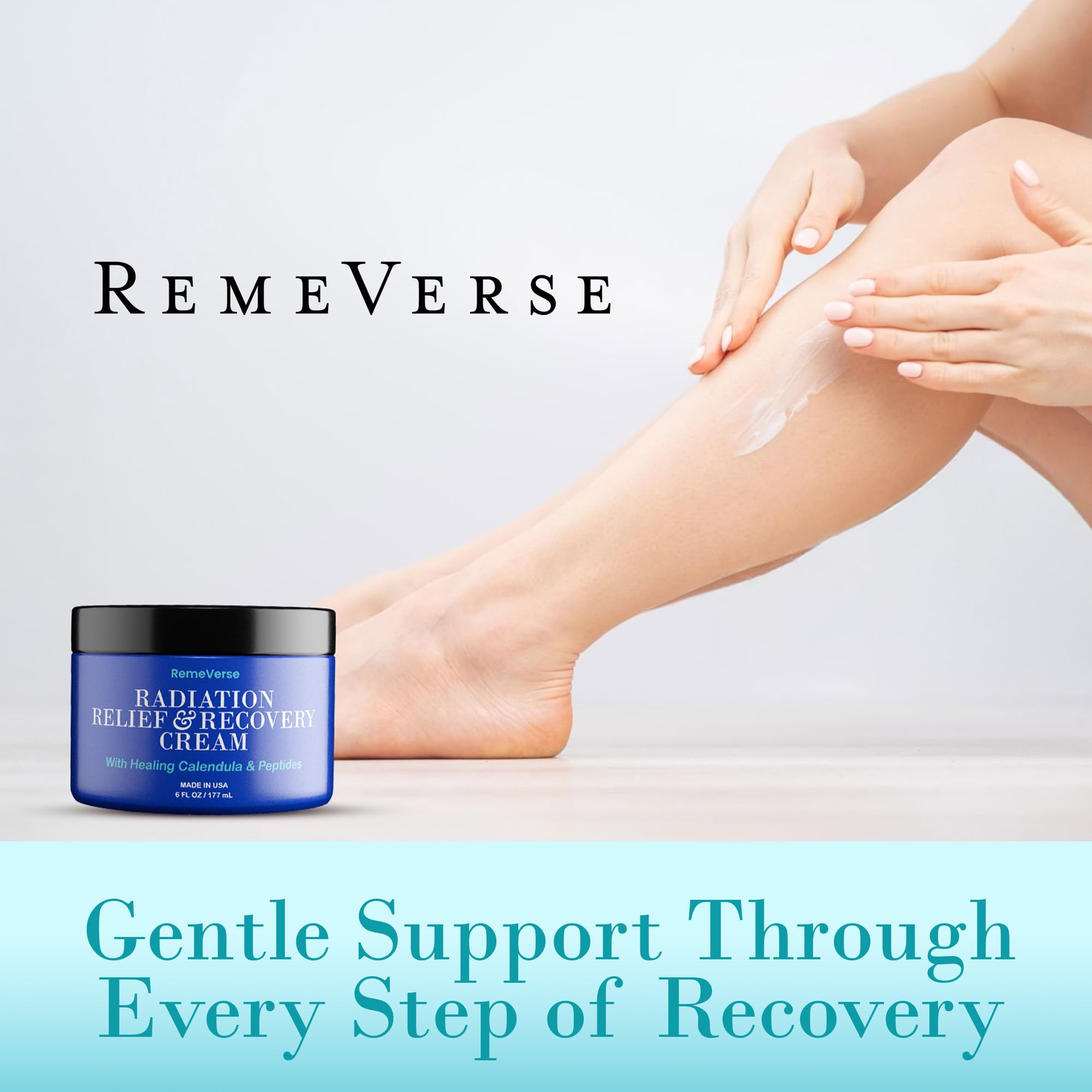 RemeVerse Radiation Cream etiquette claire rappelant les usages et ingrédients