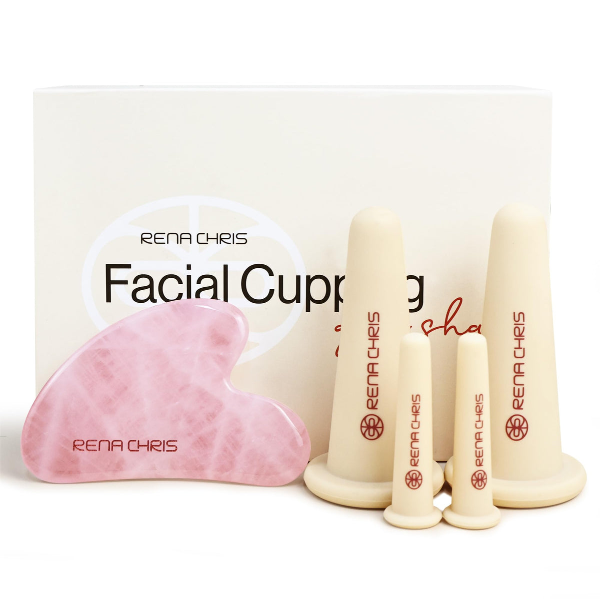 Rena Chris: set suction visage en silicone pour une peau tonifiée et détendue.
