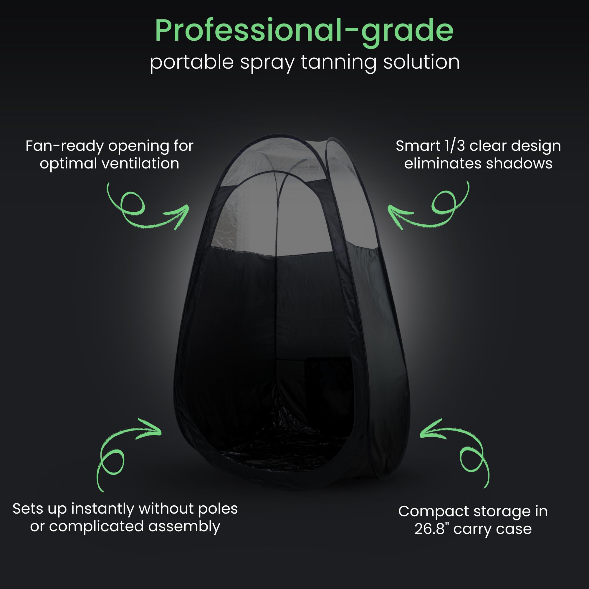 Reneebeautytan ouverture d'extraction pour air frais et application homogène