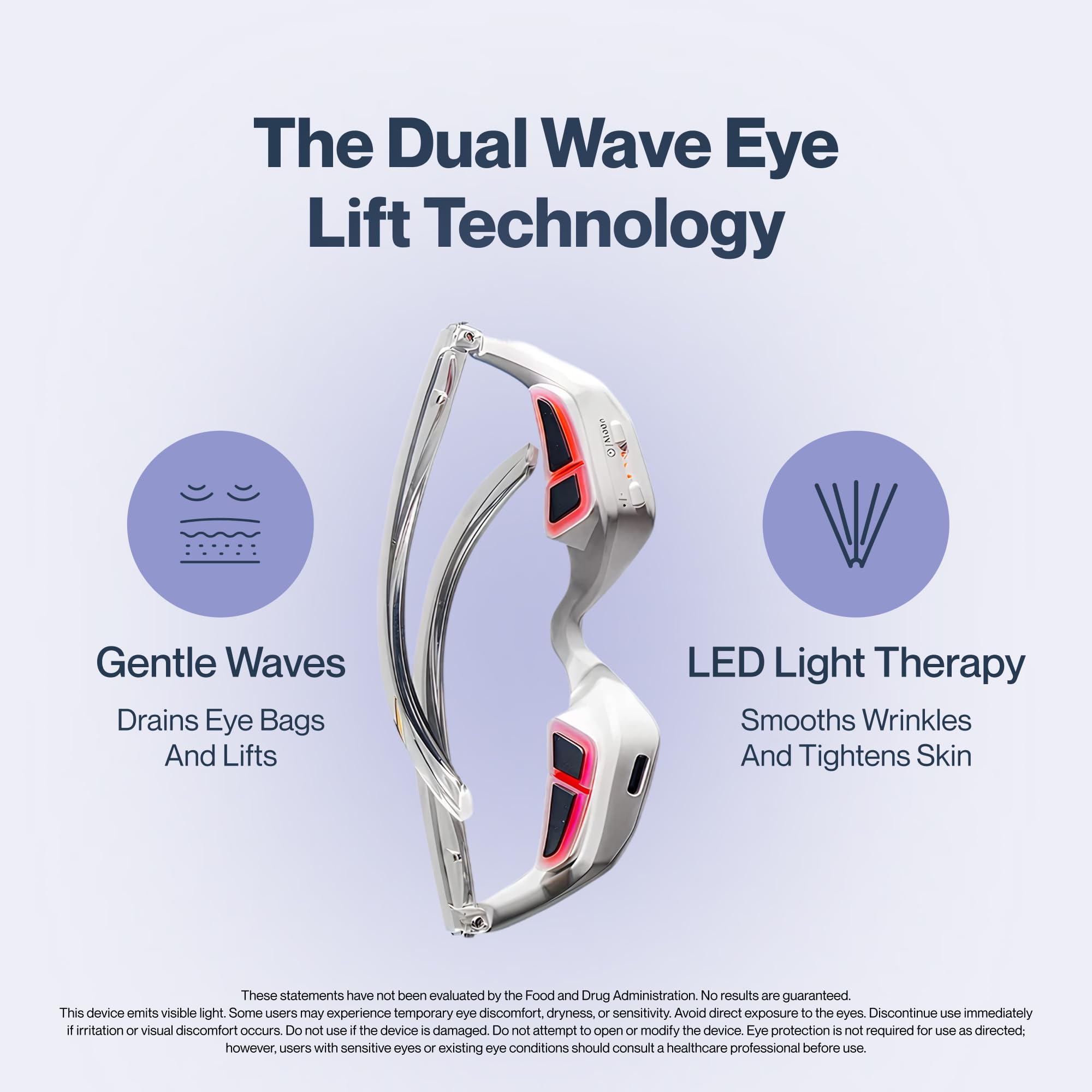 Renewa EyeLift regard fatigué revitalisé par une lumière apaisante et efficace