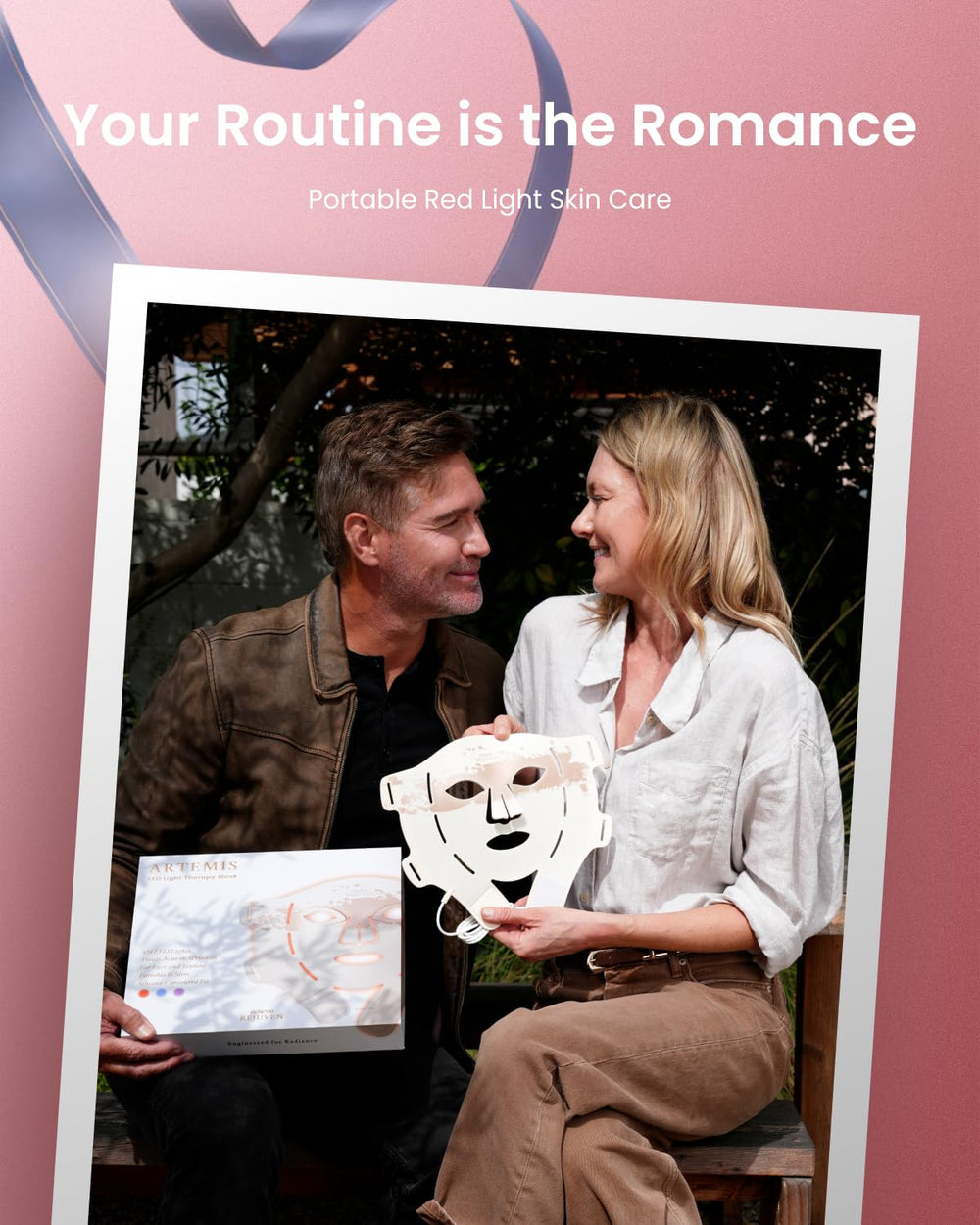 RENPHO Masque en silicone ultra-leger, confort optimal pour porter longuement.