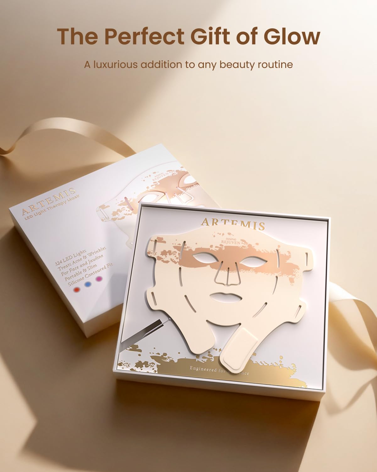 Utilisation reguliere avec RENPHO masque visage peut favoriser un eclat homogene.