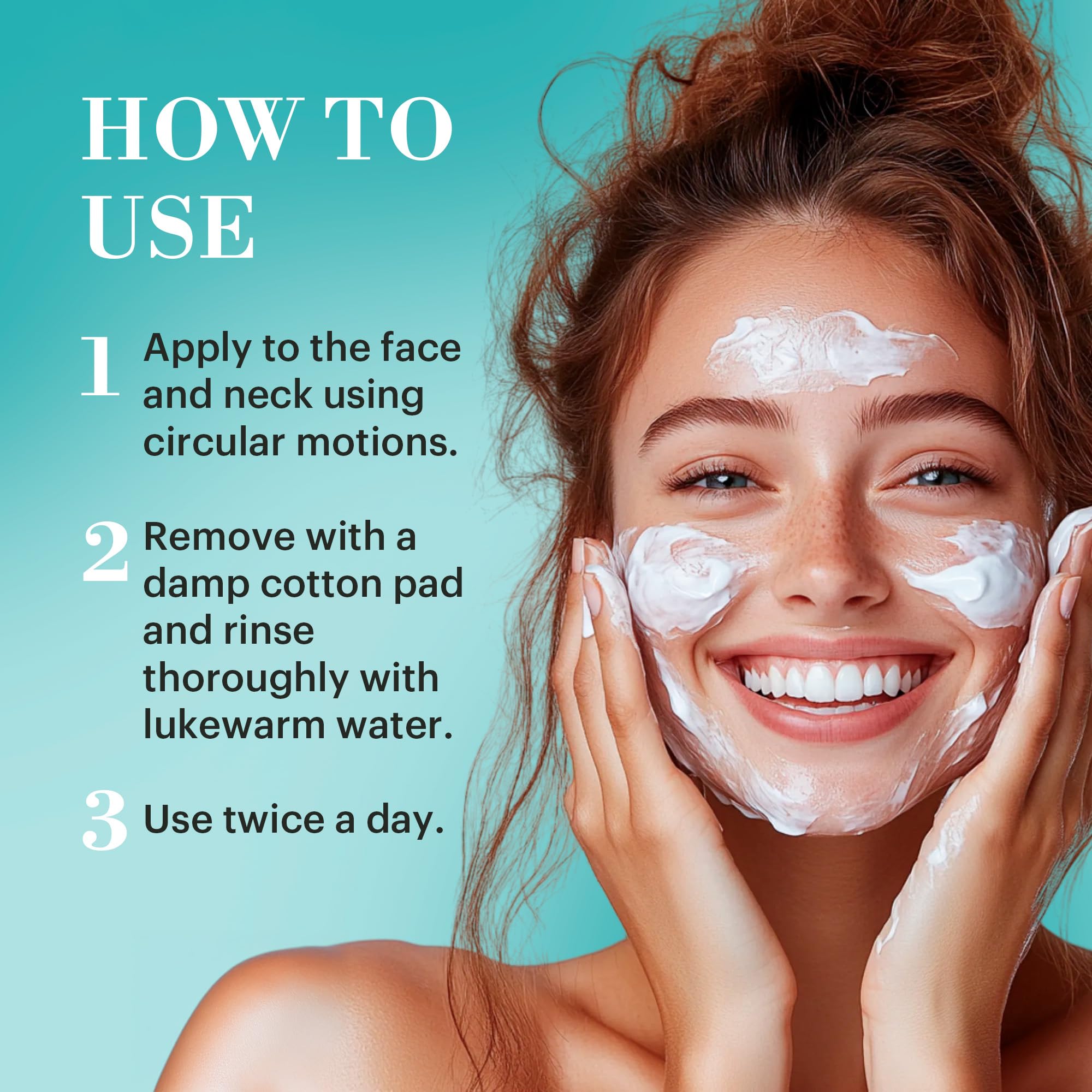 Exfoliation lactique légère dans Hydra 4 Cleanser renouvelle la surface