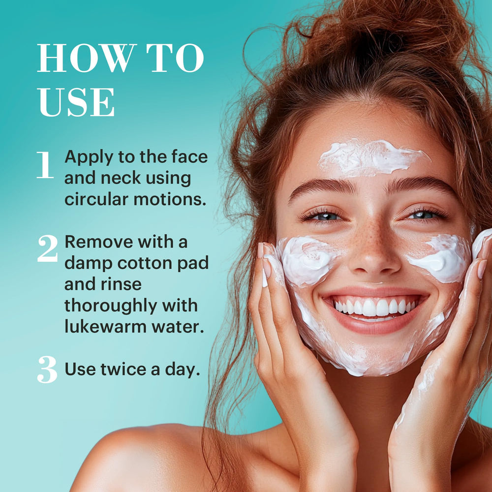 Exfoliation lactique légère dans Hydra 4 Cleanser renouvelle la surface