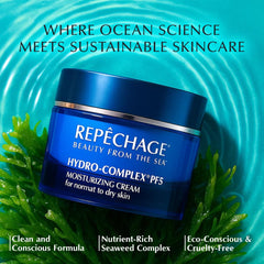 Repechage Hydro-Complex PFS Crème en pompe pour une application propre.