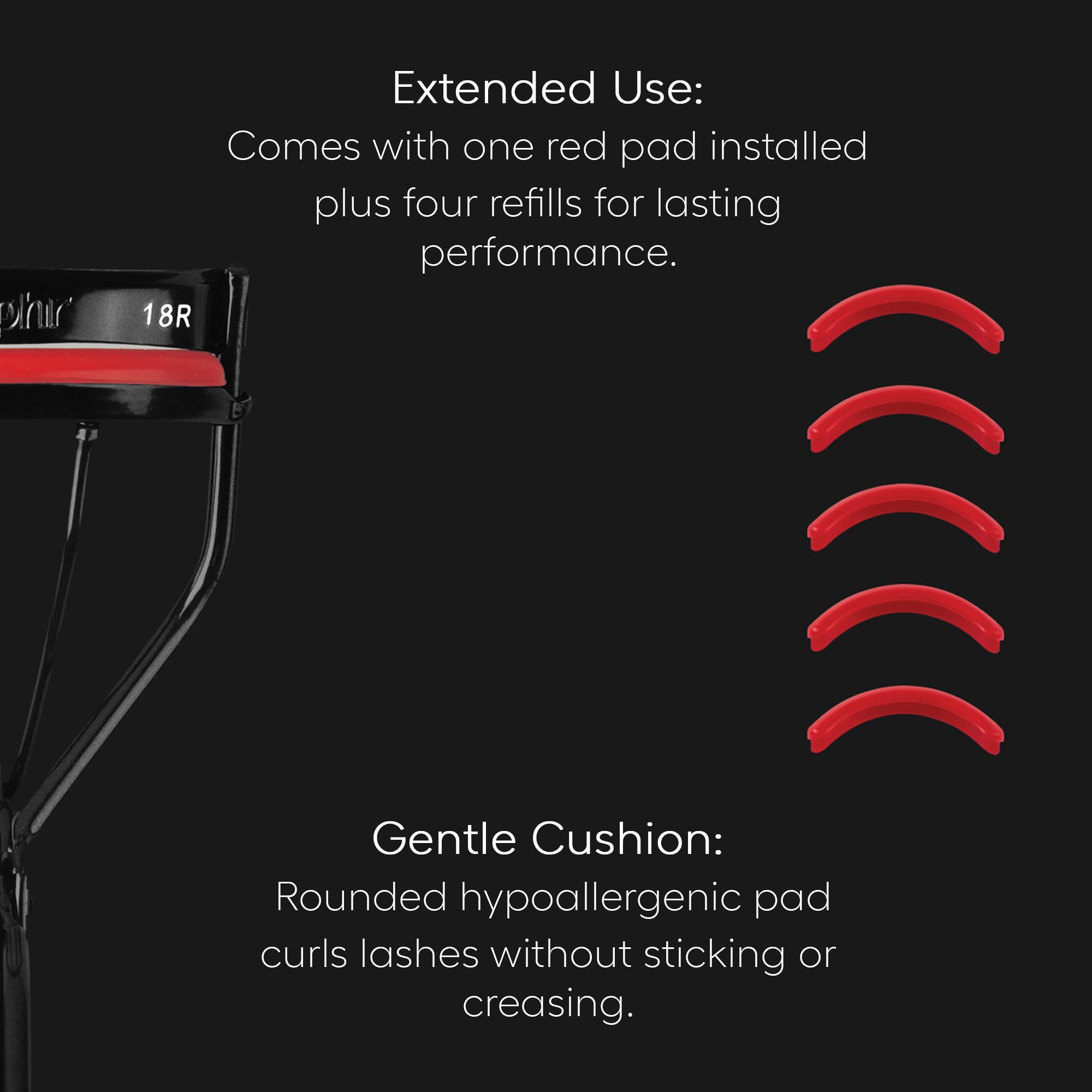 rephr 18R cinq recharges silicone pour résultats constants