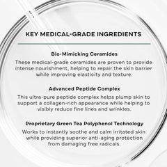 Replenix Age Restore: céramides bio-mimétiques soutenant la barrière cutanée.