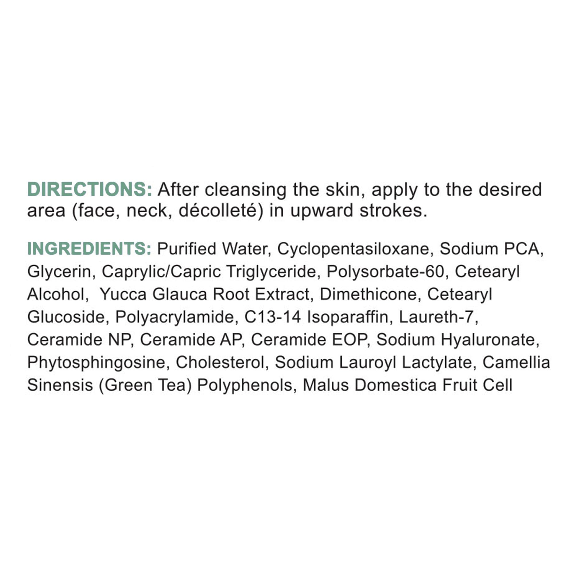 Replenix Age Restore: ingrédients clés et céramides pour nourrir la peau.