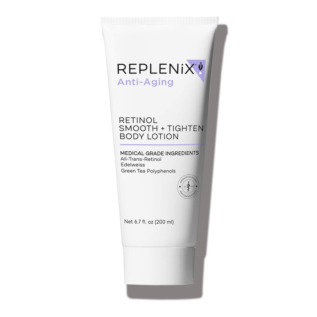 Soin Replenix avec bouteille rétinol lissage, pour une peau plus ferme.