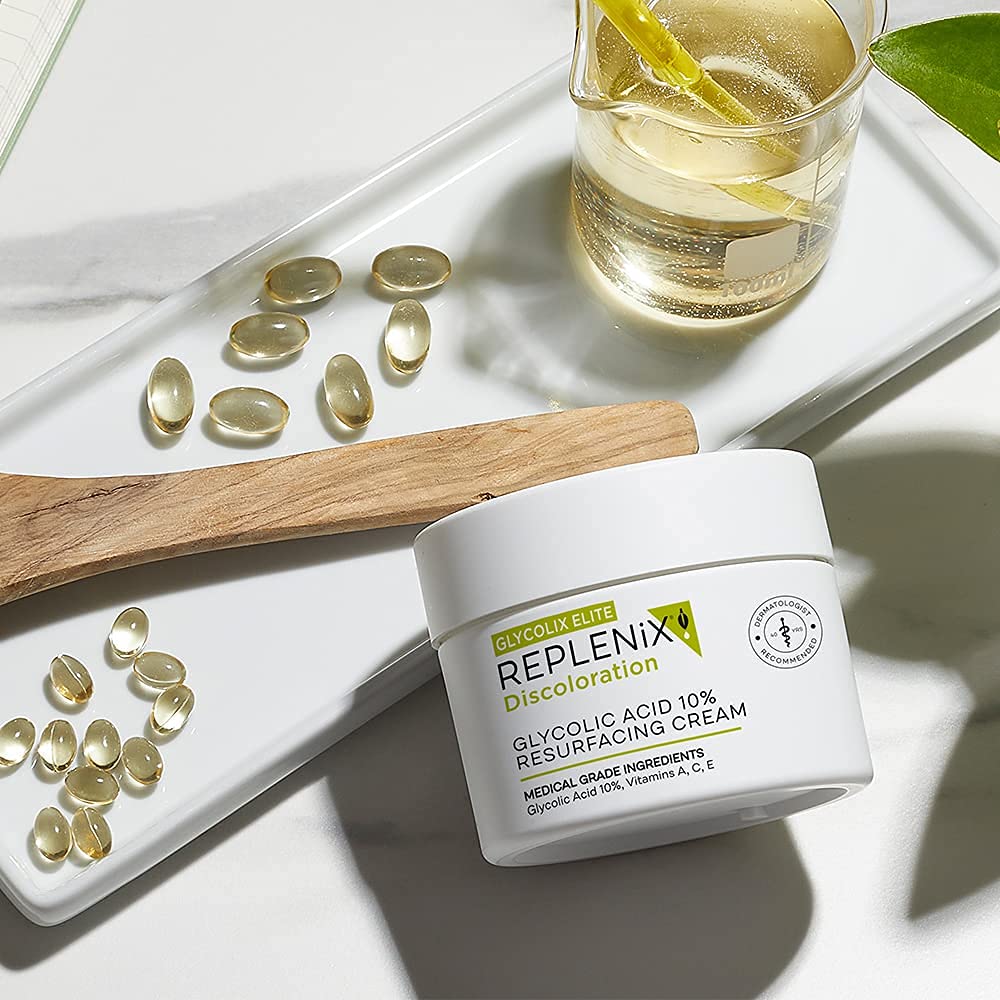 Replenix Crème Glycolique 10% — émulsion hydratante qui peut lisser la peau