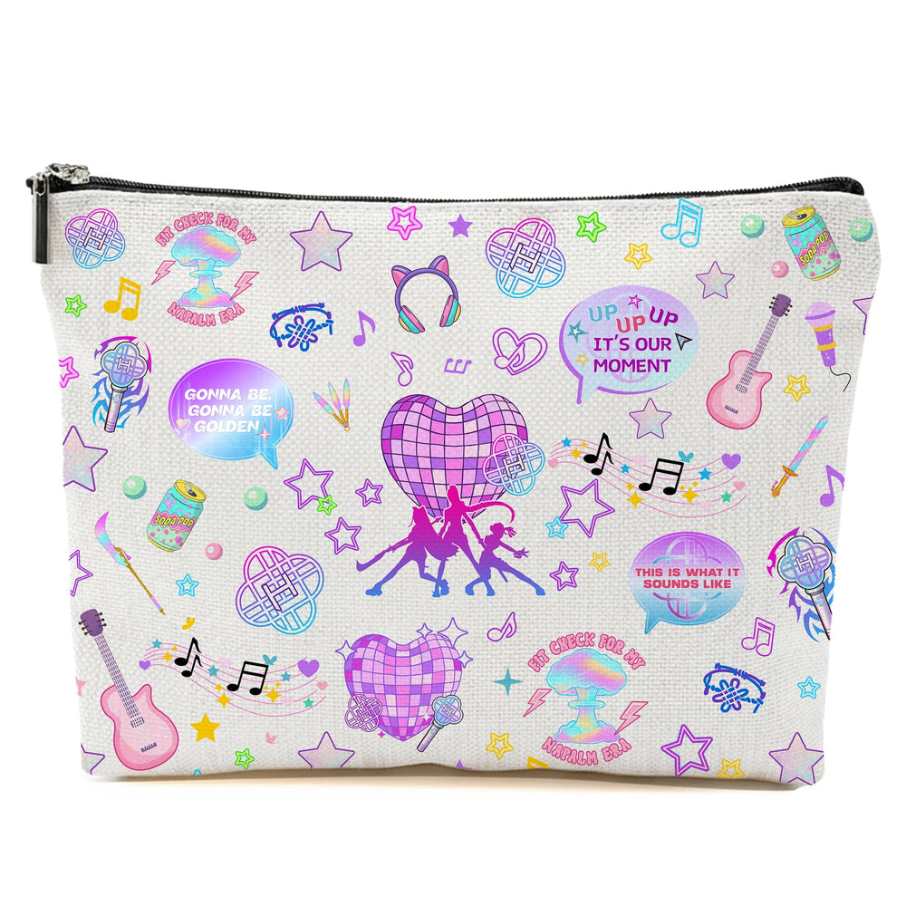 Sac Repnalm K-Pop vu de face, rangement pratique pour maquillage et petits accessoires.