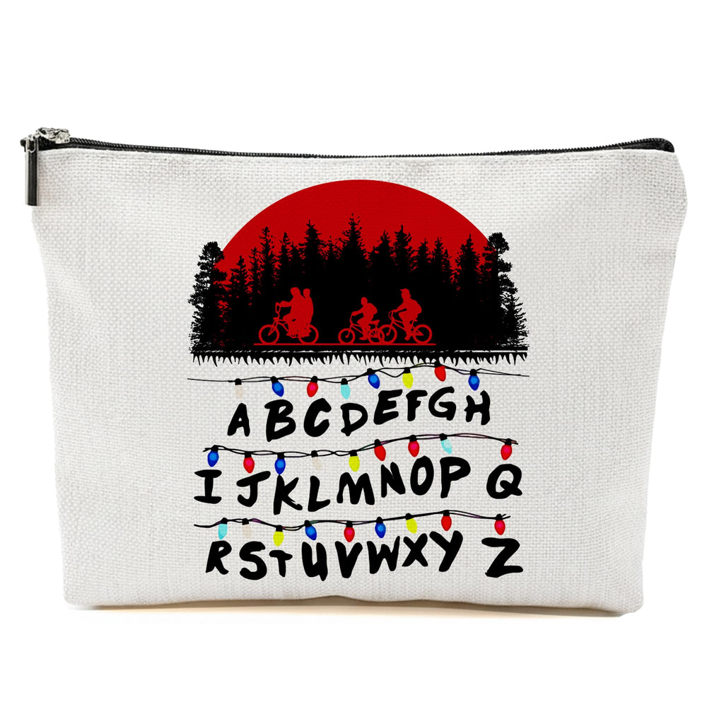 Repnalm Trousse Maquillage amis blanc intérieur spacieux idéal pour maquillage et accessoires