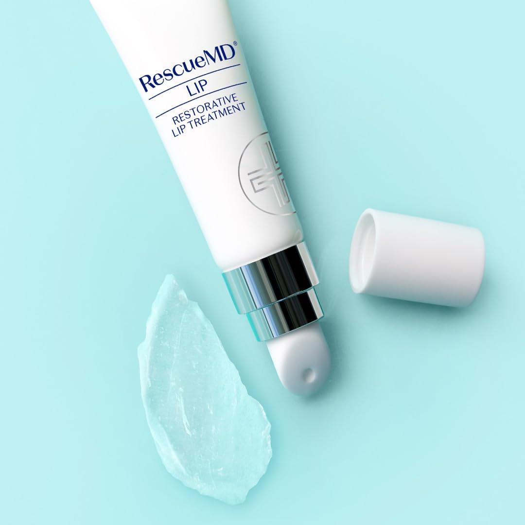 RescueMD céramides et occlusifs hydratent en profondeur les lèvres.