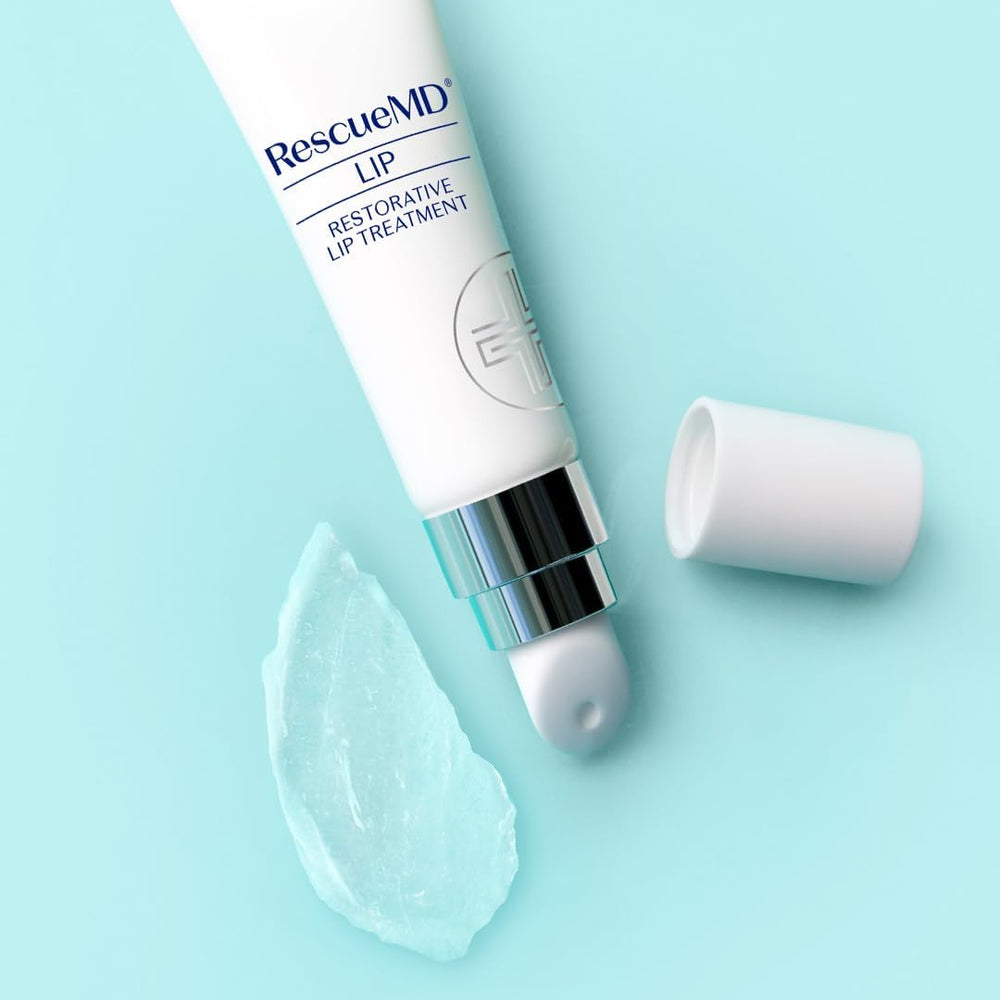 RescueMD céramides et occlusifs hydratent en profondeur les lèvres.