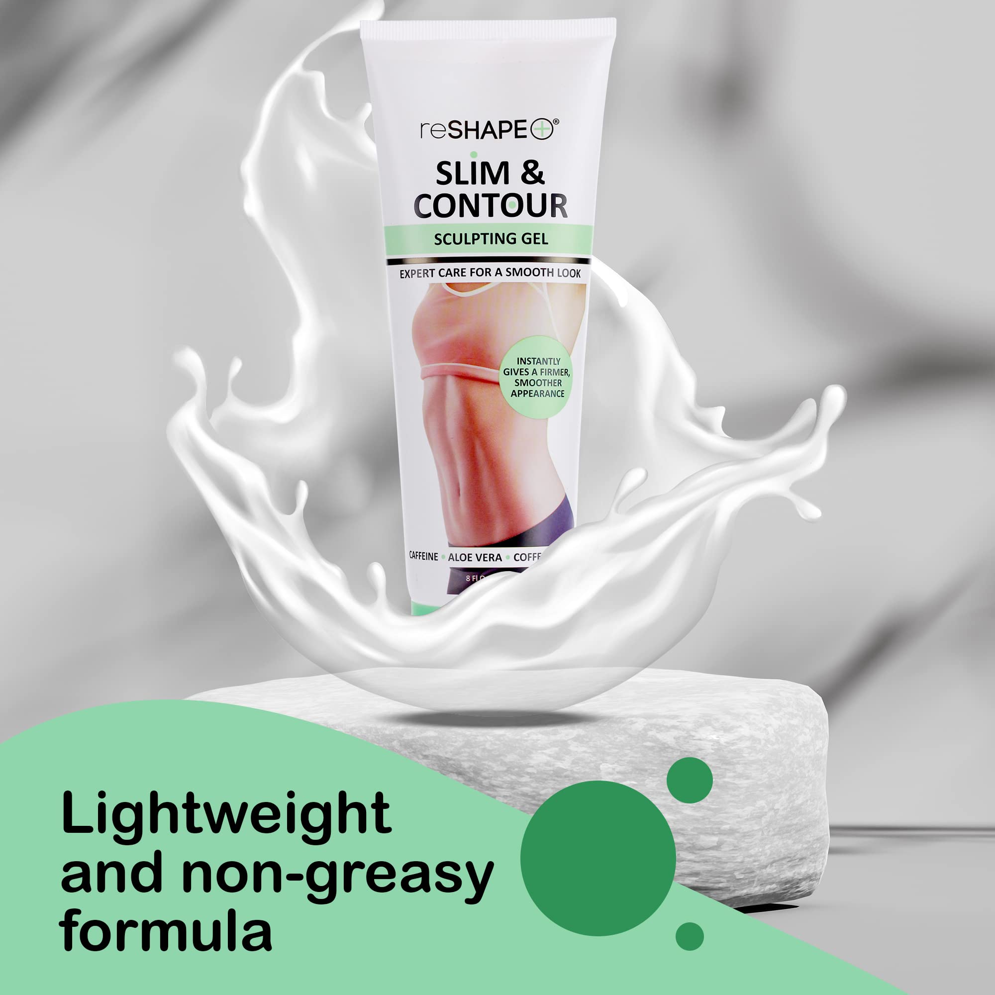 Reshape+ Absorption rapide non gras, pratique en routine.