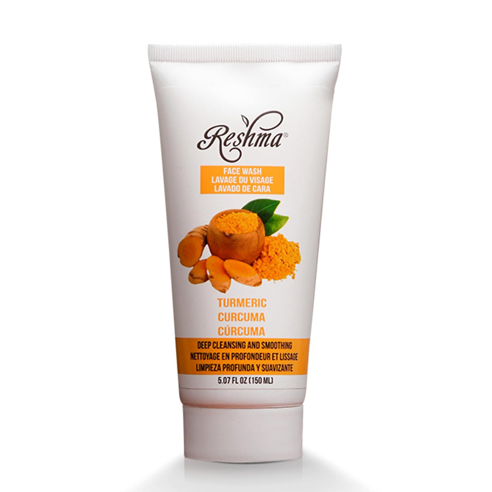 Reshma Beauty Nettoyant Visage Curcuma - Texture crème, hydratation douce pour la peau.