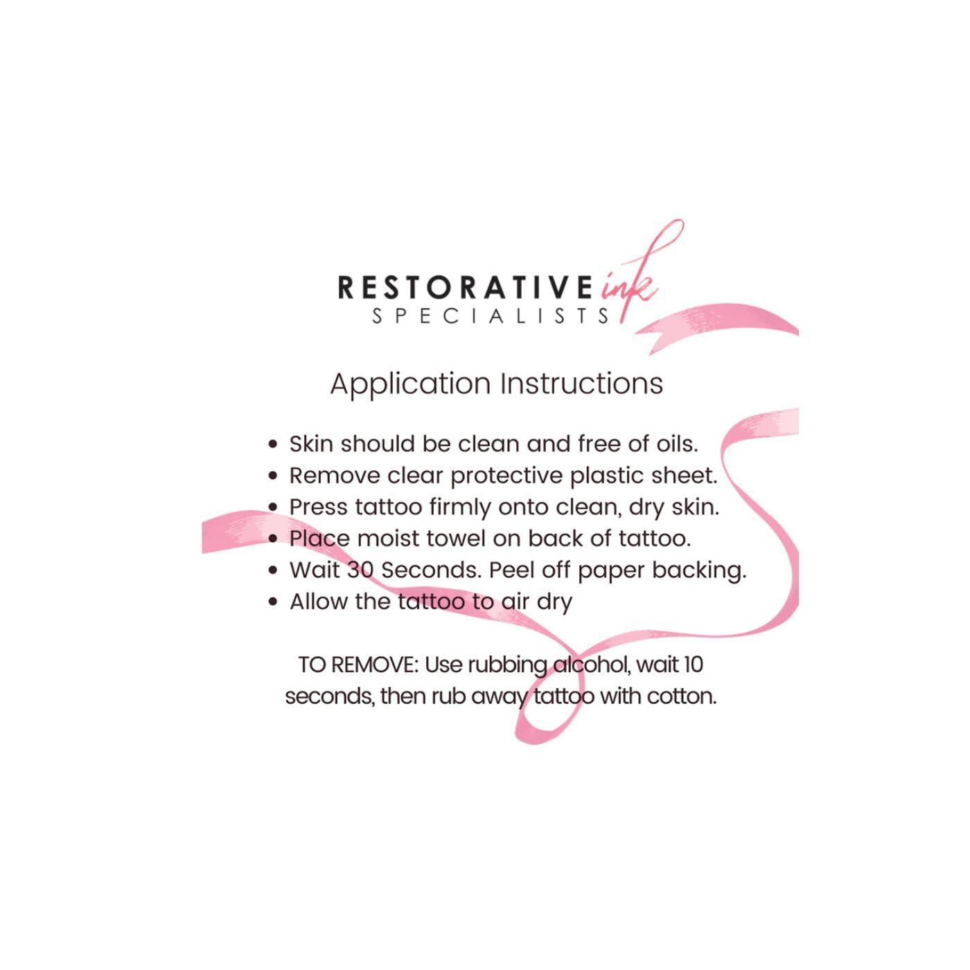 Restorative Ink Specialists – prêt à tester en phase transitoire.
