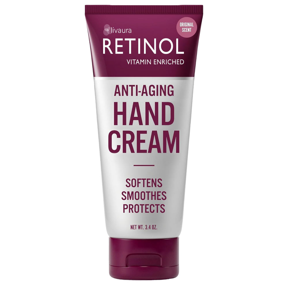 Retinol Crème Mains – bouteille élégante pour nourrir en profondeur