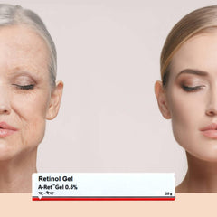 Soin nocturne Retinol 0,05 pour peau plus uniforme au réveil.