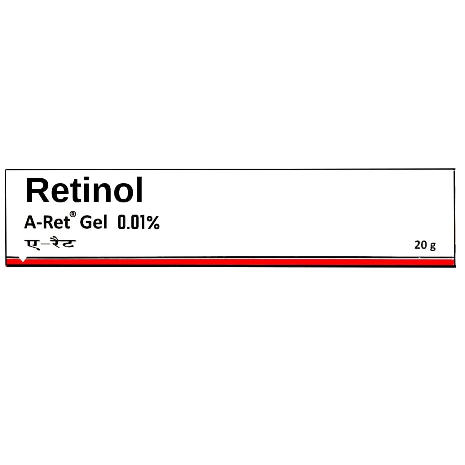 Aperçu de la texture du gel rétinol 0,1 % – apaisant et profond, idéal pour une peau renouvelée