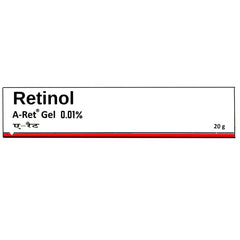 Aperçu de la texture du gel rétinol 0,1 % – apaisant et profond, idéal pour une peau renouvelée